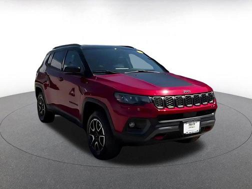 Red Hot Pearlcoat 2025 Jeep Compass Trailhawk