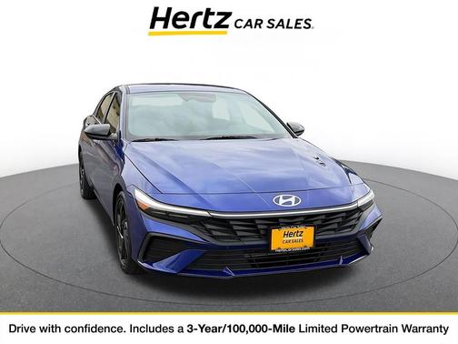 Intense Blue 2026 Hyundai ELANTRA Sport