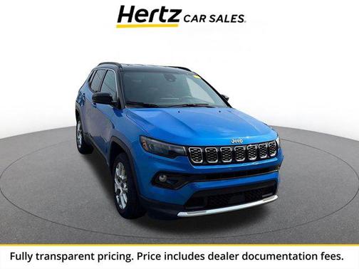 Hydro Blue Pearlcoat 2025 Jeep Compass Limited