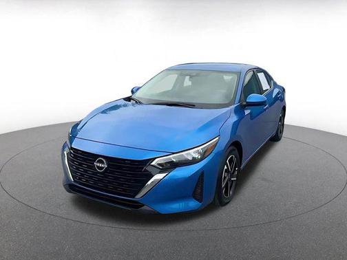 Electric Blue Metallic 2025 Nissan Sentra SV