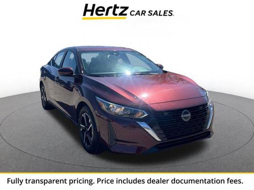 Rosewood Metallic 2025 Nissan Sentra SV