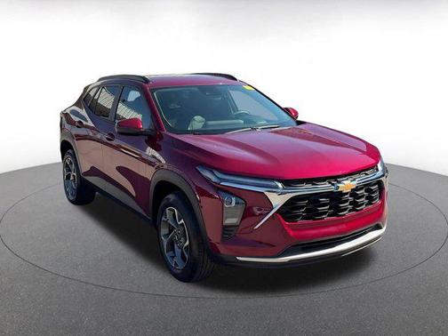 Crimson Metallic 2025 Chevrolet Trax LT