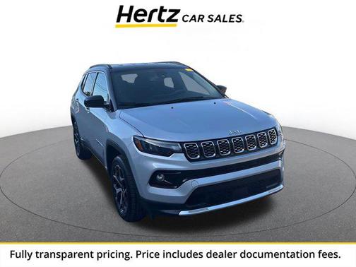 Silver Zynith Metallic Clearcoat 2025 Jeep Compass Limited