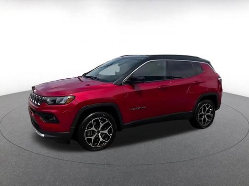 Red Hot Pearlcoat 2025 Jeep Compass Limited
