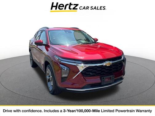 Crimson Metallic 2025 Chevrolet Trax LT