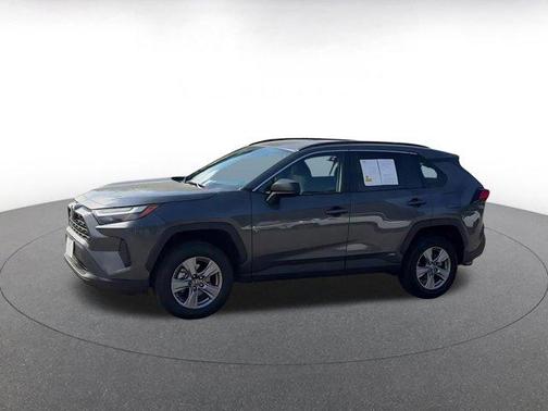Magnetic Gray Metallic 2025 Toyota RAV4 Hybrid LE