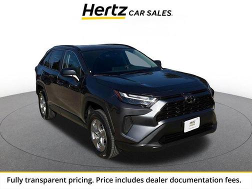 Magnetic Gray Metallic 2025 Toyota RAV4 Hybrid LE