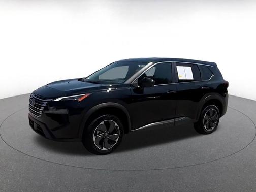 Super Black 2025 Nissan Rogue SV