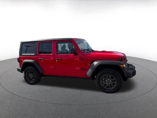 Firecracker Red Clearcoat 2025 Jeep Wrangler Sport S