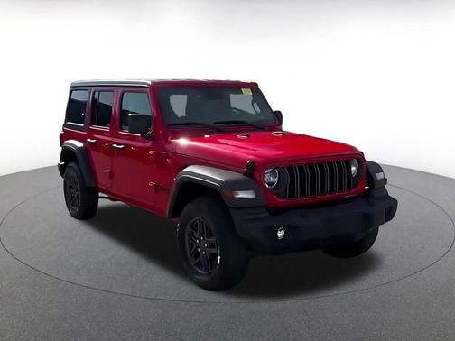 Firecracker Red Clearcoat 2025 Jeep Wrangler Sport S
