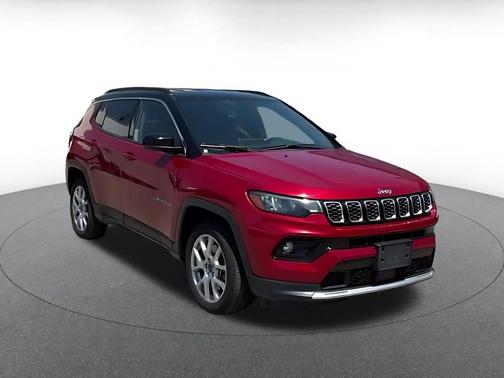 Red Hot Pearlcoat 2025 Jeep Compass Limited