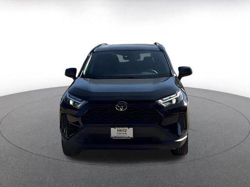 Midnight Black Metallic 2025 Toyota RAV4 Hybrid LE