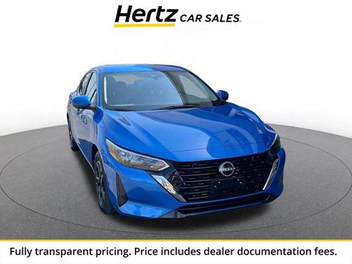 Electric Blue Metallic 2025 Nissan Sentra SV