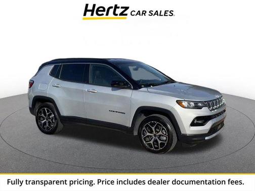 Silver Zynith Metallic Clearcoat 2025 Jeep Compass Limited