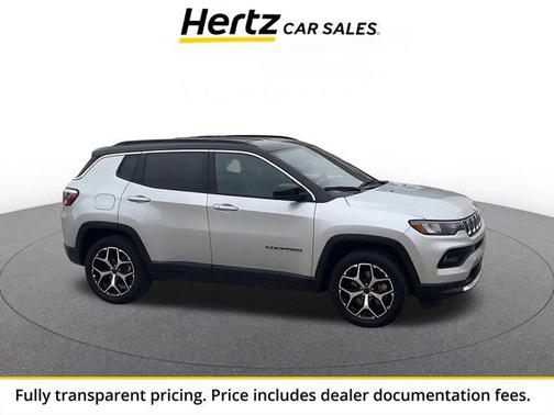Silver Zynith Metallic Clearcoat 2025 Jeep Compass Limited