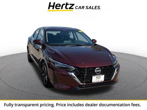 Rosewood Metallic 2025 Nissan Sentra SV