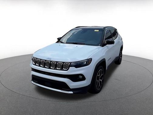 Bright White Clearcoat 2025 Jeep Compass Limited