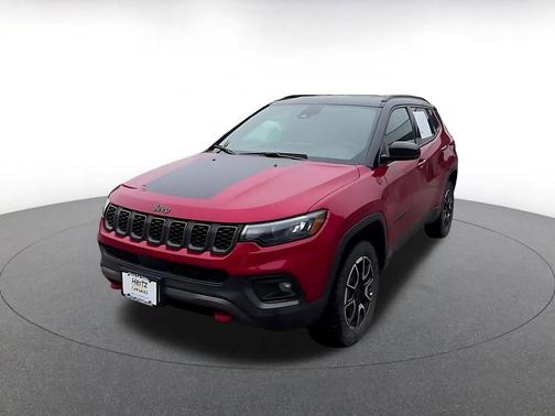 Red Hot Pearlcoat 2025 Jeep Compass Trailhawk