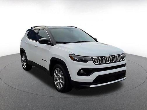 Bright White Clearcoat 2025 Jeep Compass Limited