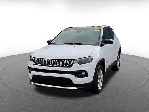Bright White Clearcoat 2025 Jeep Compass Limited