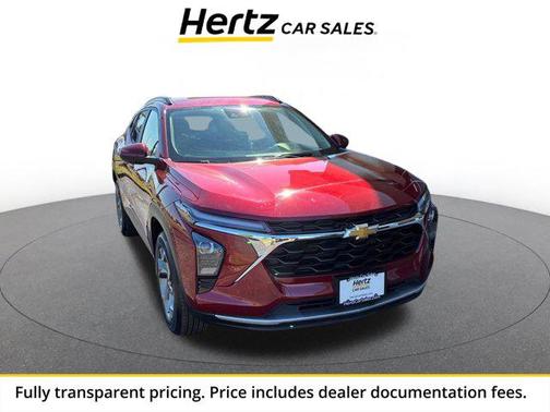 Crimson Metallic 2025 Chevrolet Trax LT