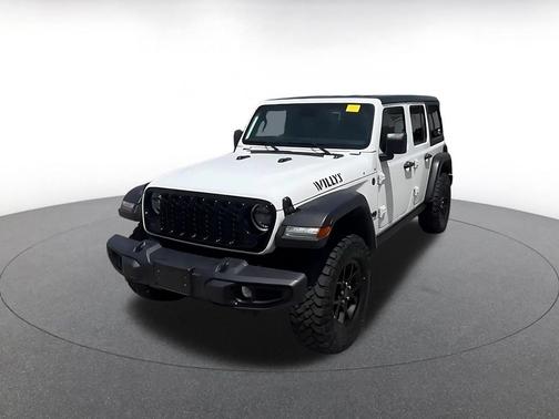 Bright White Clearcoat 2025 Jeep Wrangler Willys