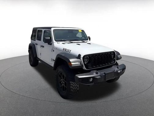 Bright White Clearcoat 2025 Jeep Wrangler Willys