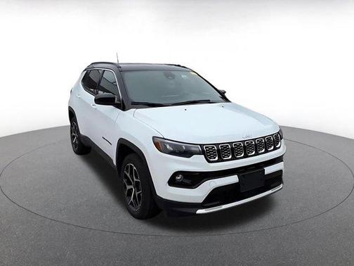 Bright White Clearcoat 2025 Jeep Compass Limited