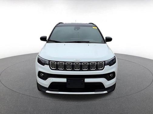 Bright White Clearcoat 2025 Jeep Compass Limited