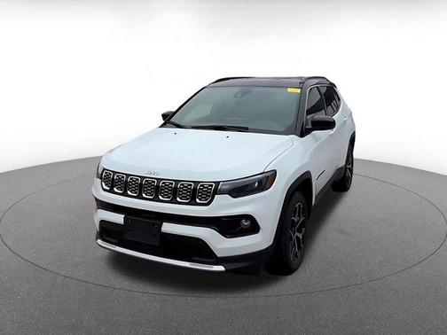Bright White Clearcoat 2025 Jeep Compass Limited