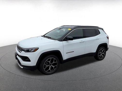 Bright White Clearcoat 2025 Jeep Compass Limited