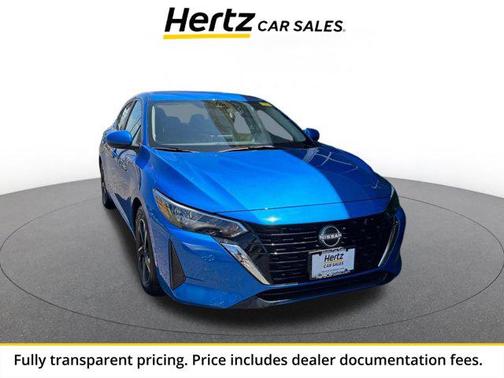 Electric Blue Metallic 2025 Nissan Sentra SV