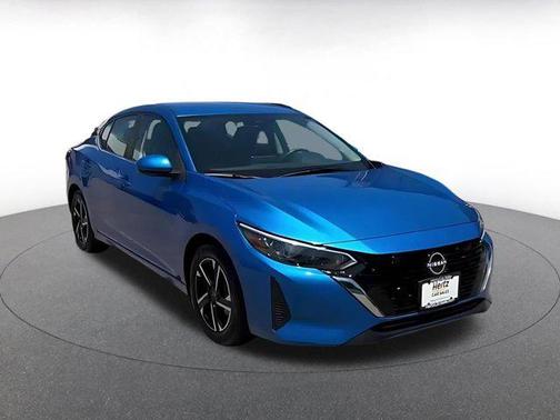 Electric Blue Metallic 2025 Nissan Sentra SV