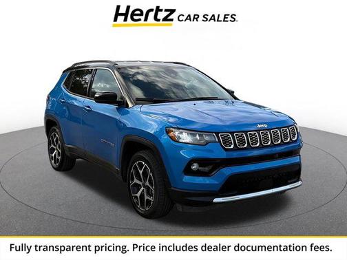Hydro Blue Pearlcoat 2025 Jeep Compass Limited