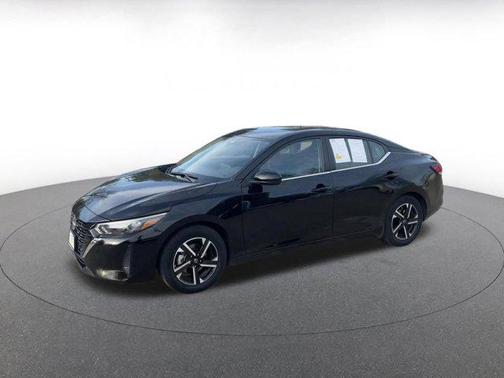 Super Black 2025 Nissan Sentra SV