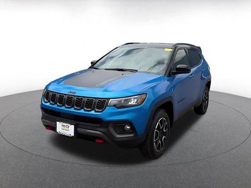 Hydro Blue Pearlcoat 2025 Jeep Compass Trailhawk