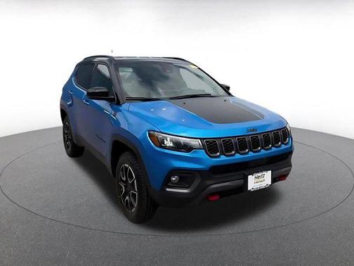 Hydro Blue Pearlcoat 2025 Jeep Compass Trailhawk