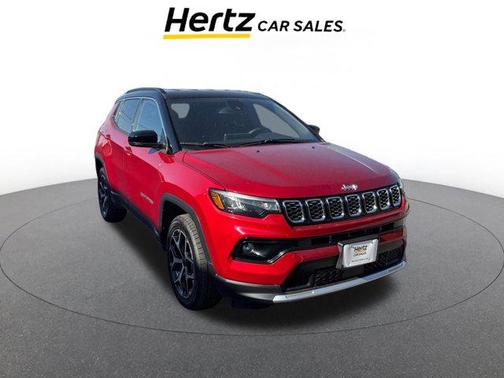 Red Hot Pearlcoat 2025 Jeep Compass Limited