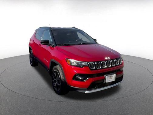 Red Hot Pearlcoat 2025 Jeep Compass Limited