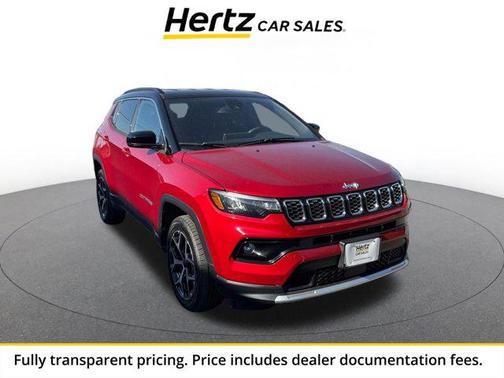 Red Hot Pearlcoat 2025 Jeep Compass Limited