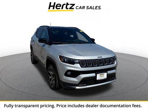 Silver Zynith Metallic Clearcoat 2025 Jeep Compass Limited