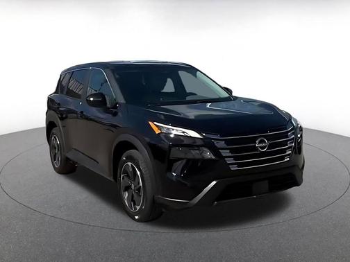 Super Black 2025 Nissan Rogue SV