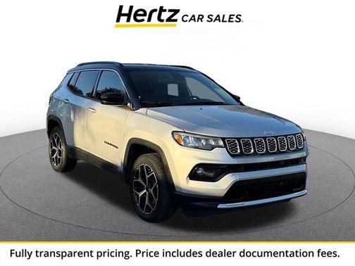 Silver Zynith Metallic Clearcoat 2025 Jeep Compass Limited