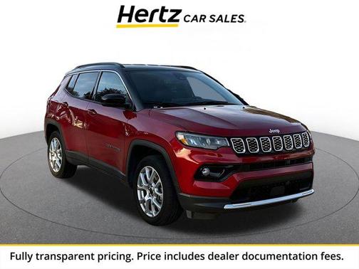 Red Hot Pearlcoat 2025 Jeep Compass Limited
