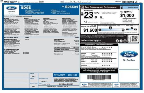 2017 Ford Edge Titanium