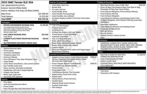 2023 GMC Terrain SLE