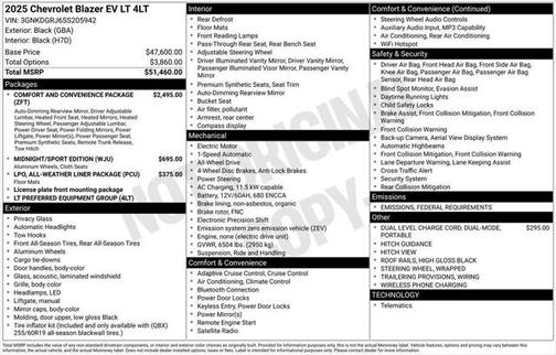 2025 Chevrolet Blazer EV eAWD LT