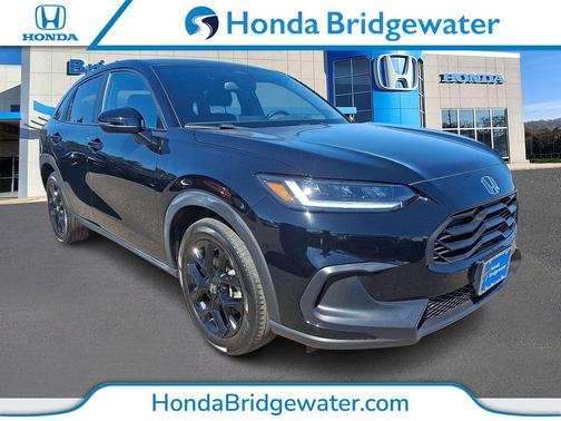 Crystal Black Pearl 2024 Honda HR-V AWD Sport