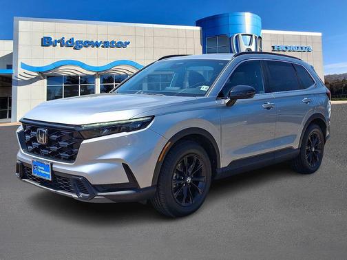 Lunar Silver Metallic 2023 Honda CR-V Hybrid Sport AWD