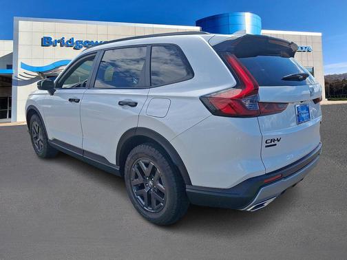 Platinum White Pearl 2026 Honda CR-V Hybrid TrailSport AWD